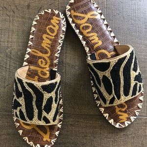 Sam Edelman beaded slides